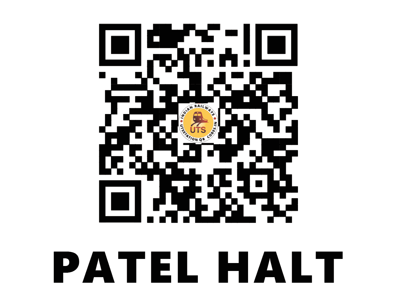 UTS QR Code for PATEL HALT - PATL (EC - BIHAR)