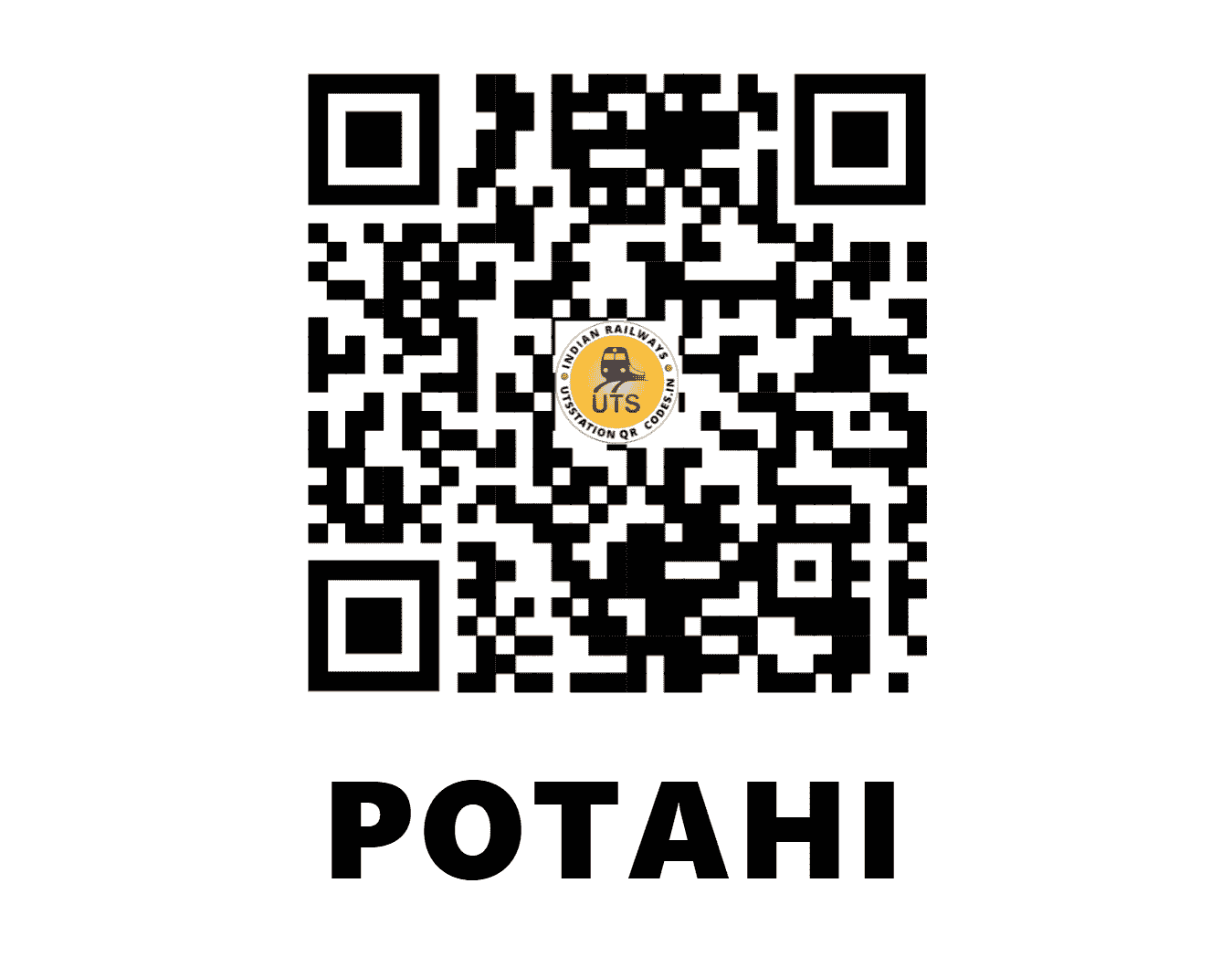 UTS QR Code for POTAHI - PFT (EC - BIHAR)