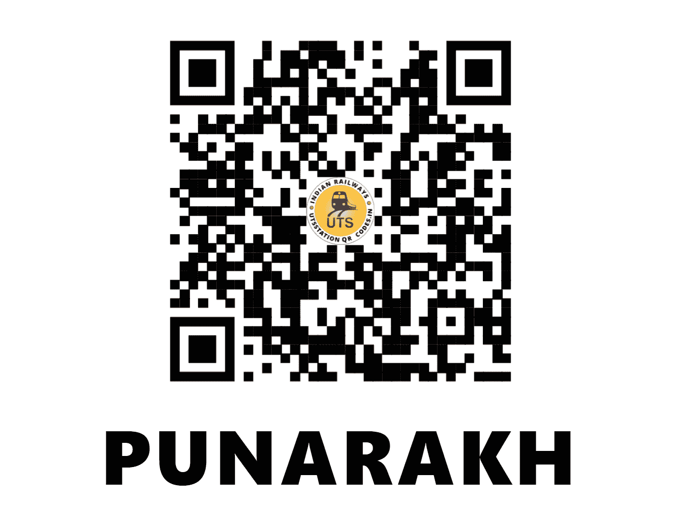 UTS QR Code for PUNARAKH - PHK (EC - BIHAR)
