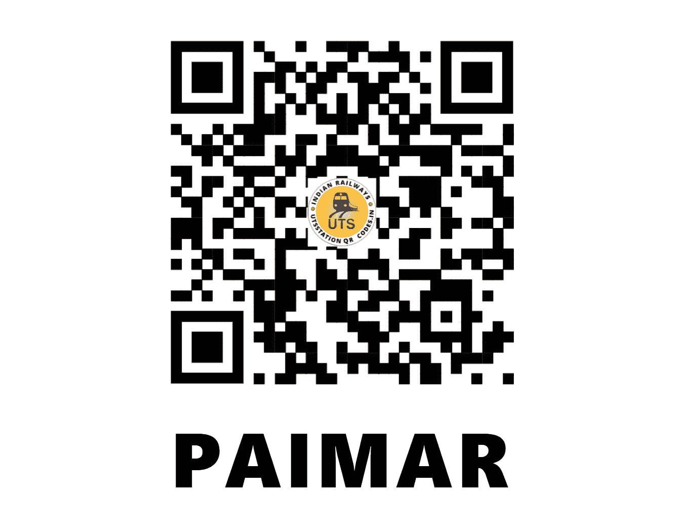 UTS QR Code for PAIMAR - PMI (EC - BIHAR)