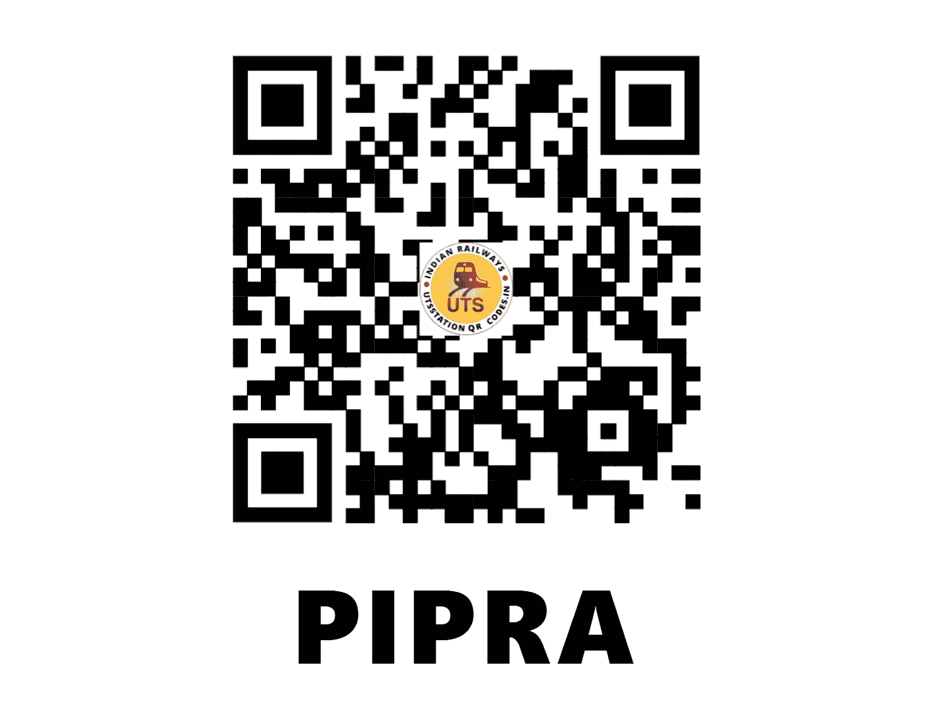 UTS QR Code for PIPRA - PPA (EC - BIHAR)