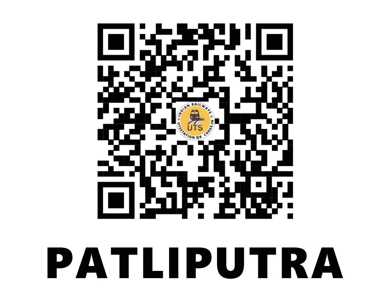 UTS QR Code for PATLIPUTRA - PPTA (EC - BIHAR)