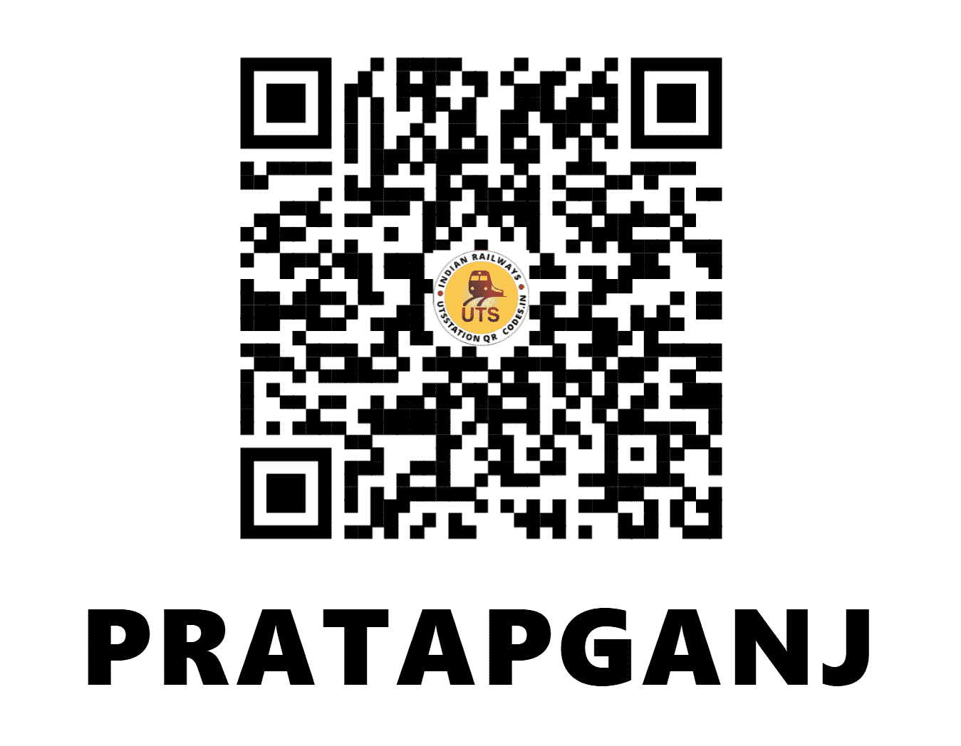 UTS QR Code for PRATAPGANJ - PPV (EC - BIHAR)