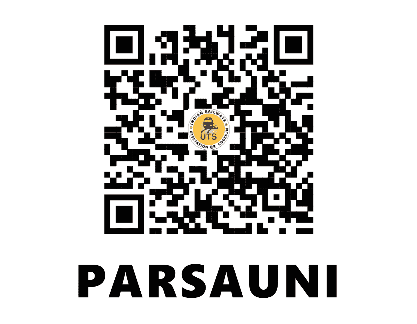 UTS QR Code for PARSAUNI - PSZ (EC - BIHAR)