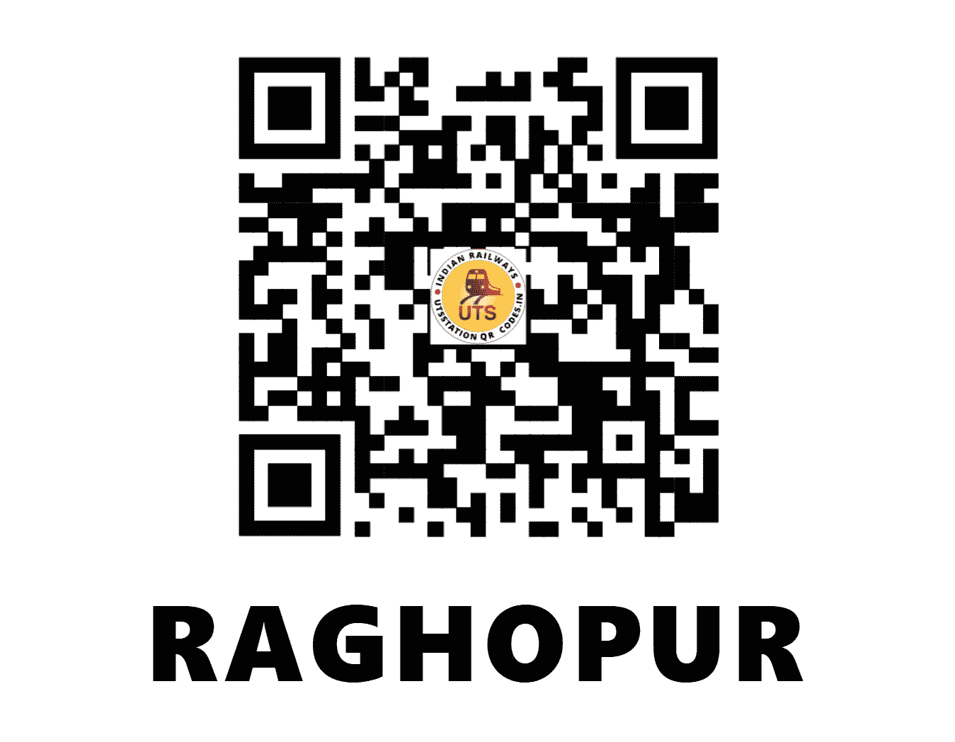 UTS QR Code for RAGHOPUR - RGV (EC - BIHAR)
