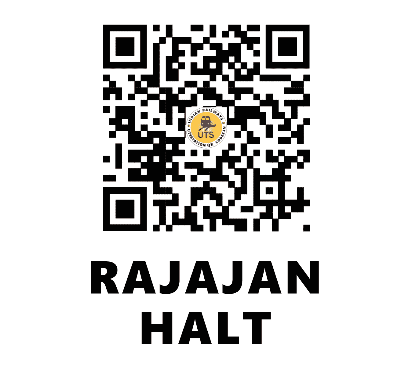 UTS QR Code for RAJAJAN HALT - RJJN (EC - BIHAR)