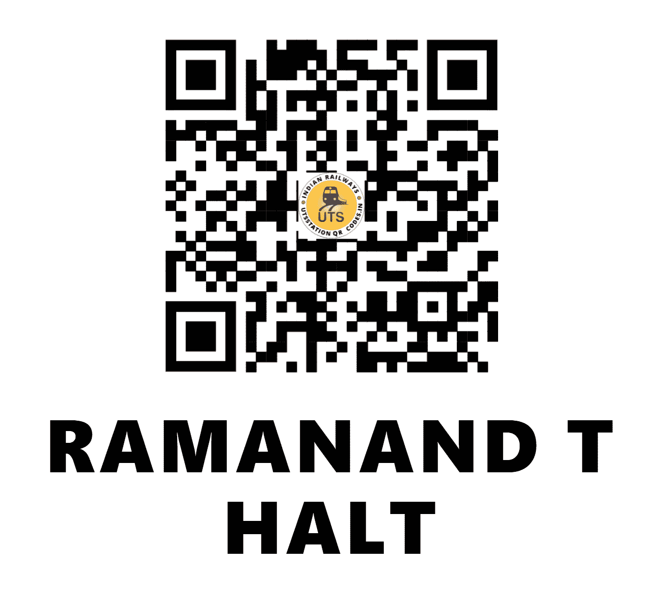 UTS QR Code for RAMANAND T HALT - RNTE (EC - BIHAR)