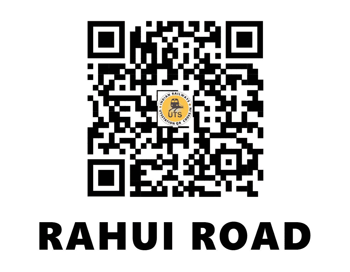 UTS QR Code for RAHUI ROAD - RRE (EC - BIHAR)
