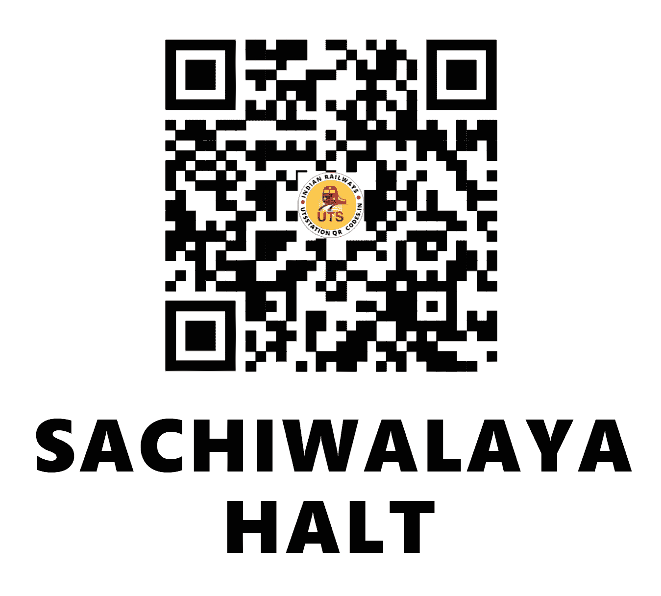 UTS QR Code for SACHIWALAYA HALT - SCY (EC - BIHAR)