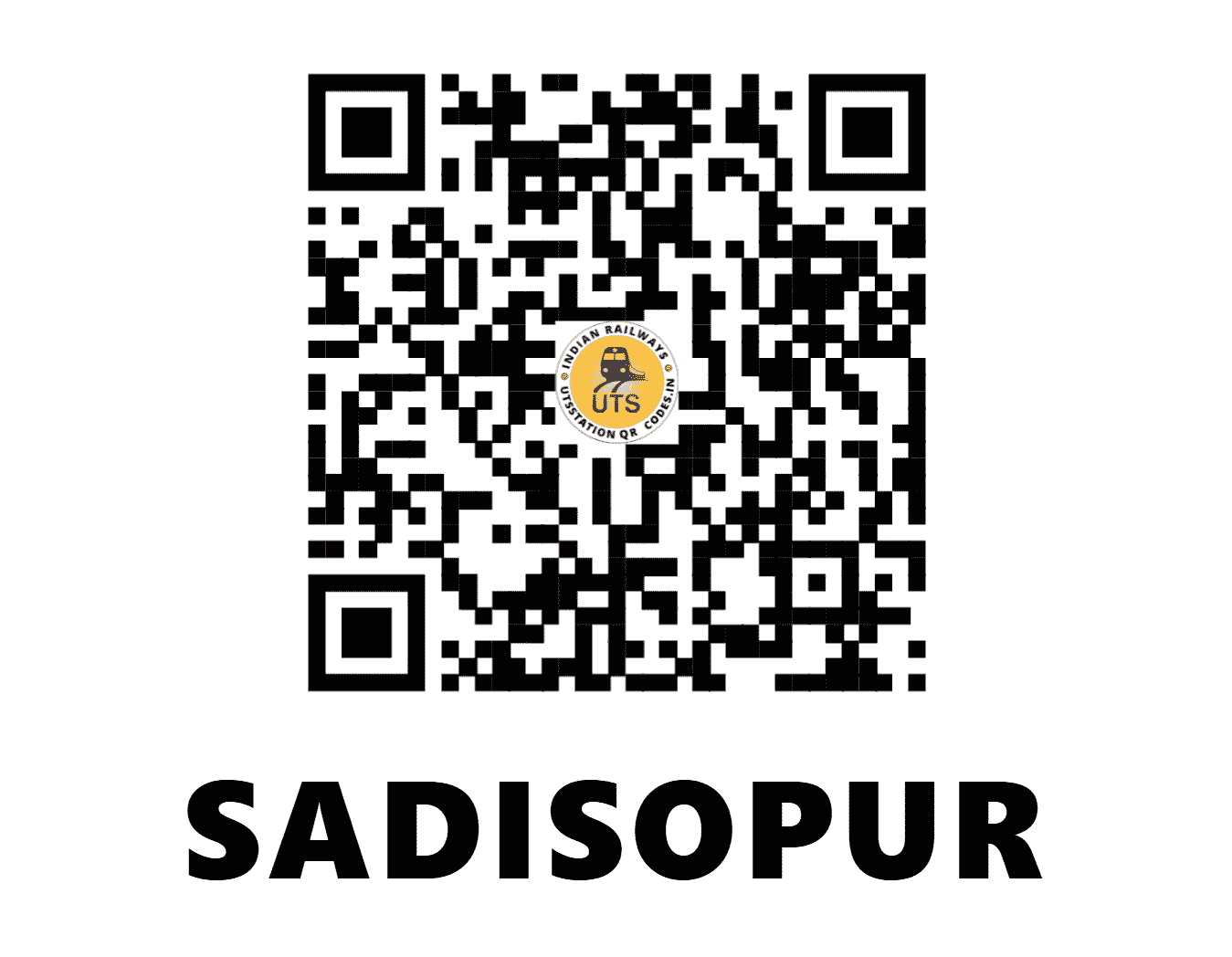 UTS QR Code for SADISOPUR - SDE (EC - BIHAR)