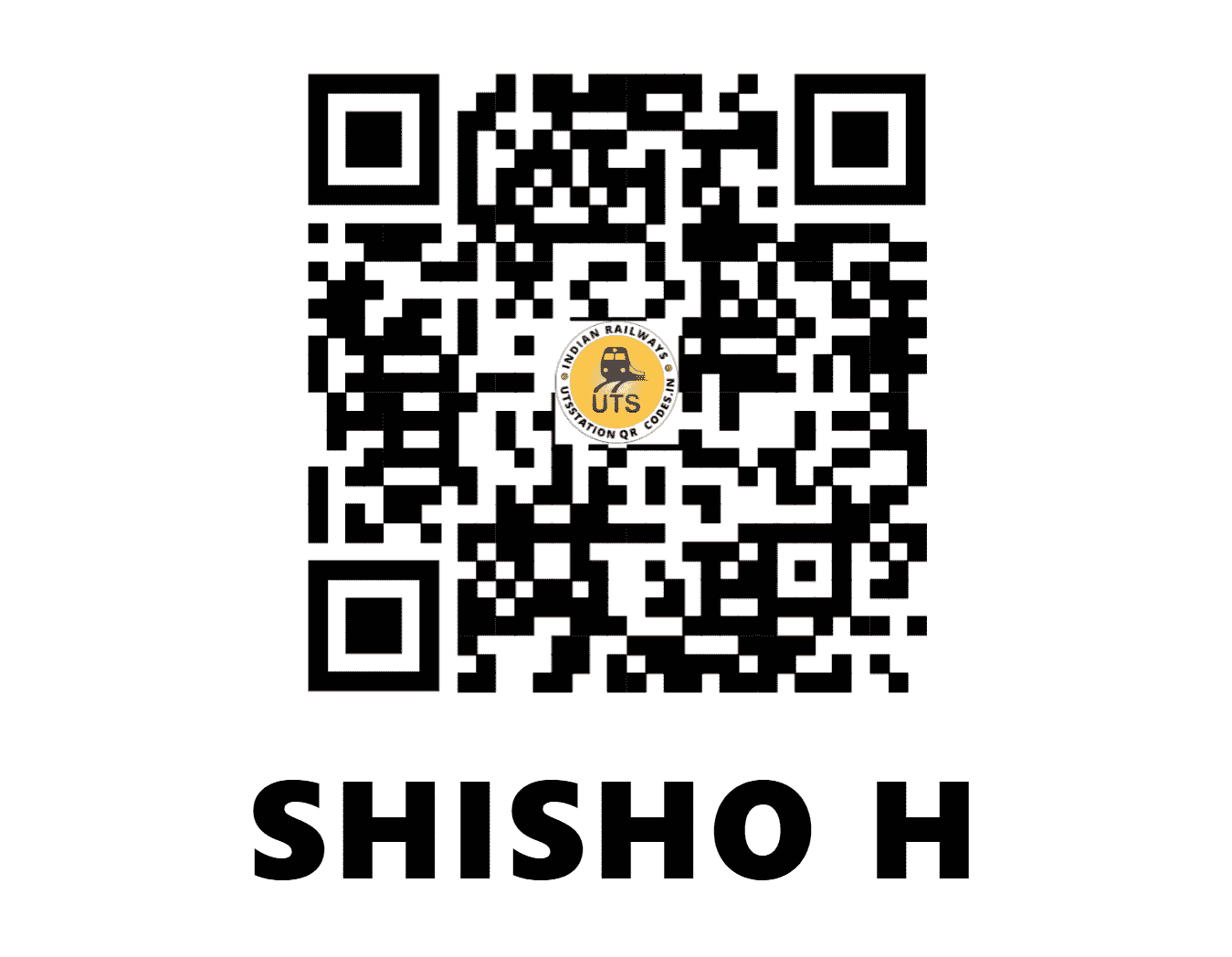 UTS QR Code for SHISHO H - SHEO (EC - BIHAR)