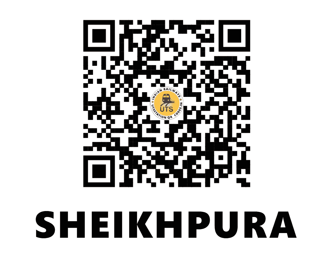UTS QR Code for SHEIKHPURA - SHK (EC - BIHAR)