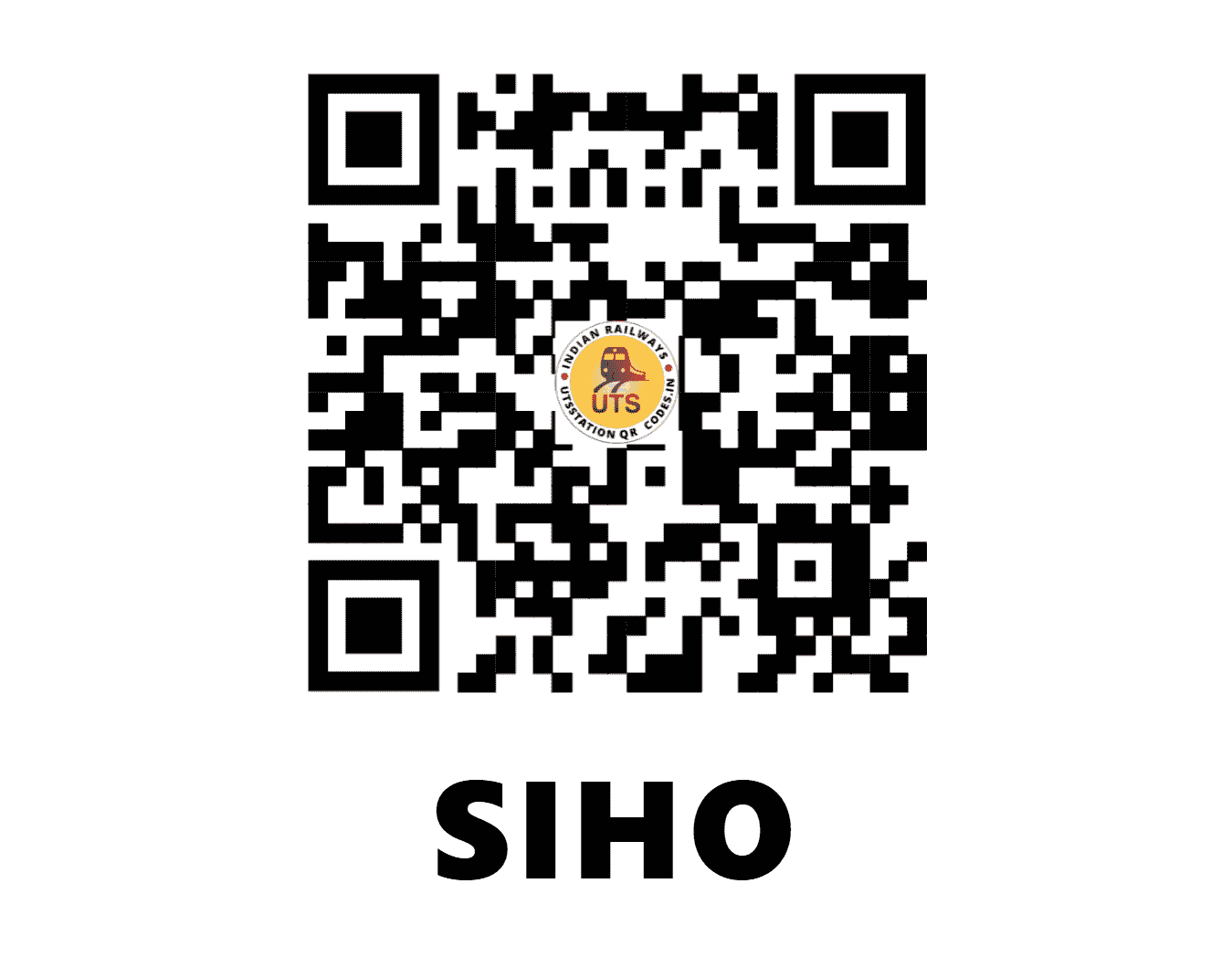 UTS QR Code for SIHO - SIHO (EC - BIHAR)