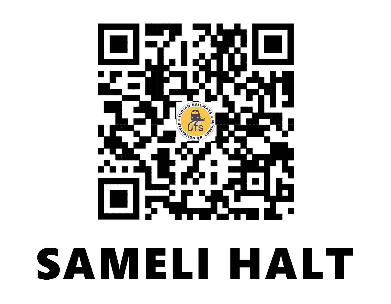 UTS QR Code for SAMELI HALT - SIHT (EC - BIHAR)