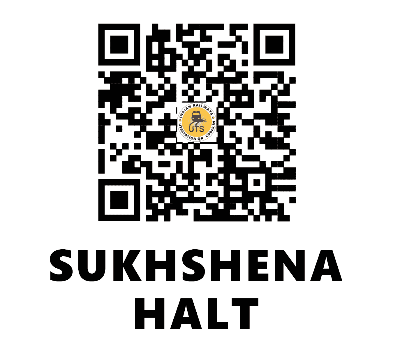 UTS QR Code for SUKHSHENA HALT - SKEN (EC - BIHAR)