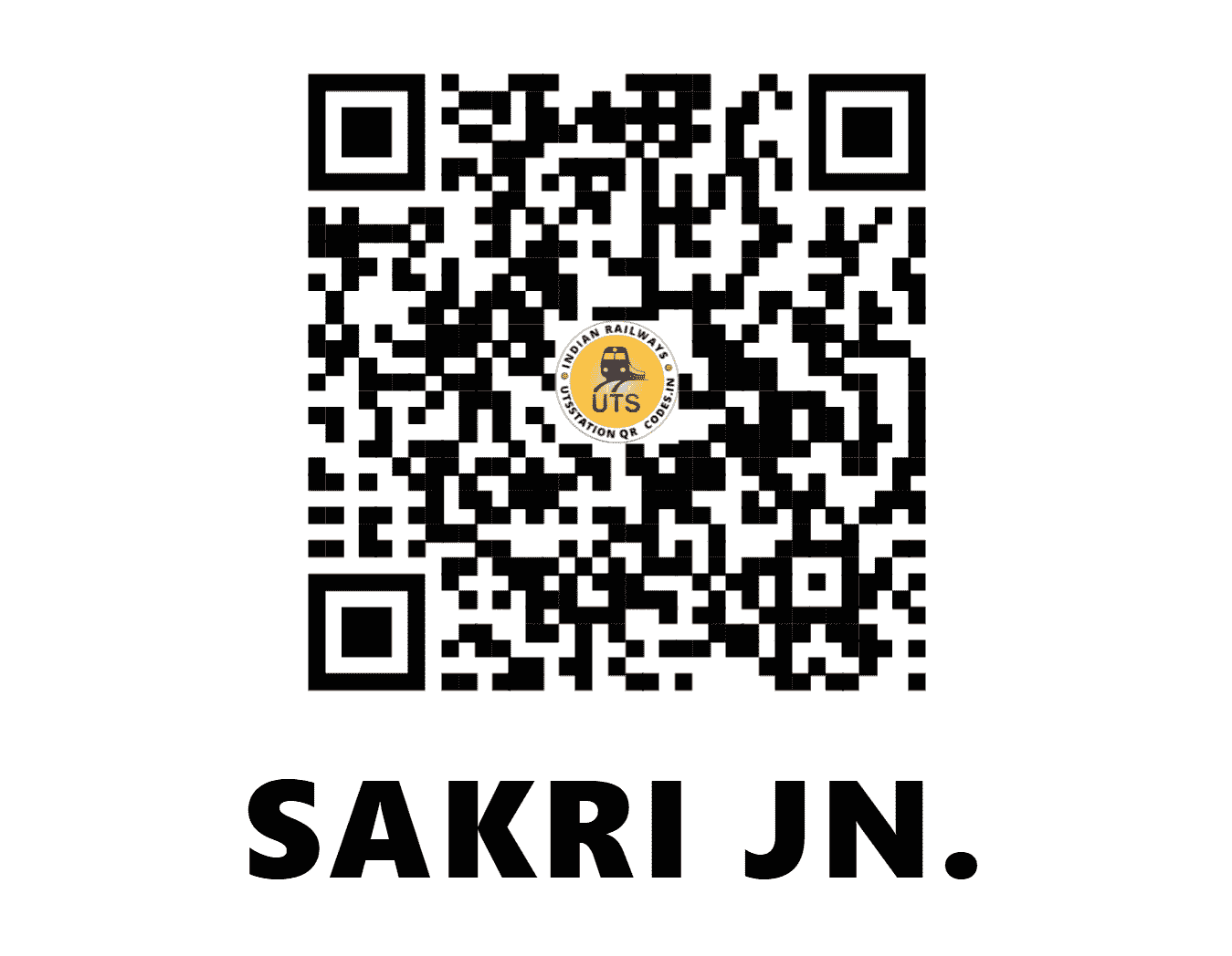 UTS QR Code for SAKRI JN. - SKI (EC - BIHAR)
