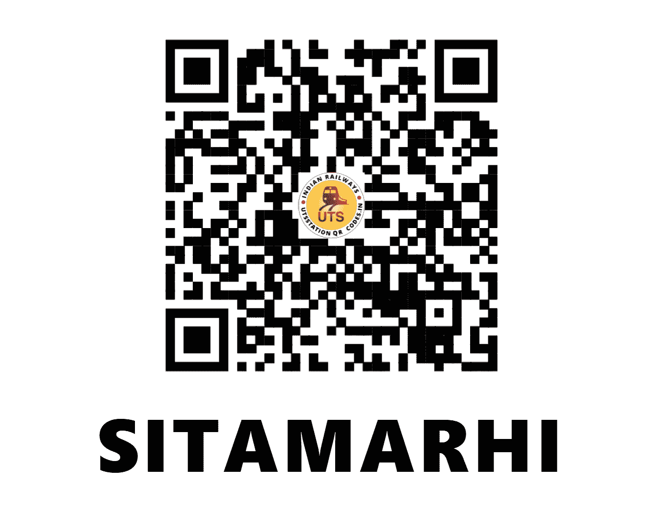 UTS QR Code for SITAMARHI - SMI (EC - BIHAR)