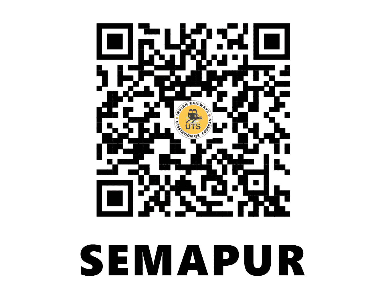 UTS QR Code for SEMAPUR - SMO (EC - BIHAR)