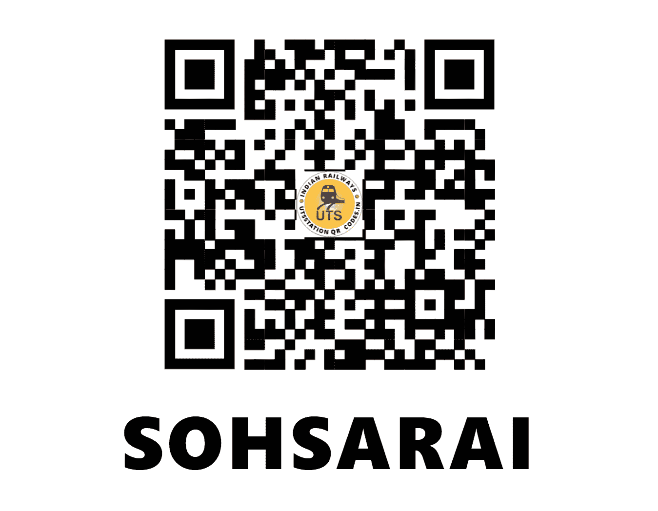 UTS QR Code for SOHSARAI - SOW (EC - BIHAR)