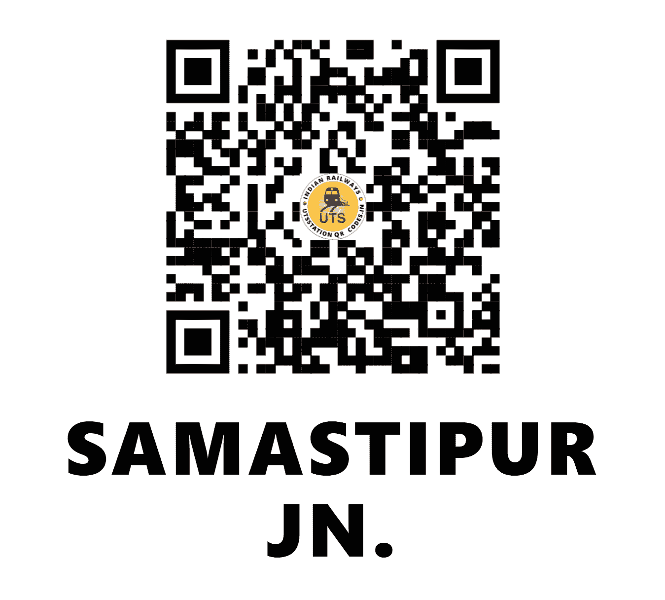 UTS QR Code for SAMASTIPUR JN. - SPJ (EC - BIHAR)