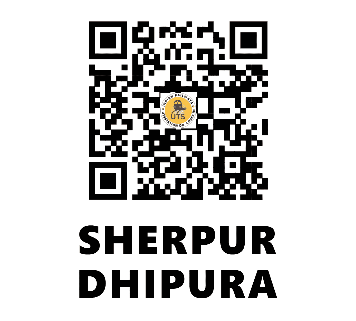 UTS QR Code for SHERPUR DHIPURA - SPPA (EC - BIHAR)