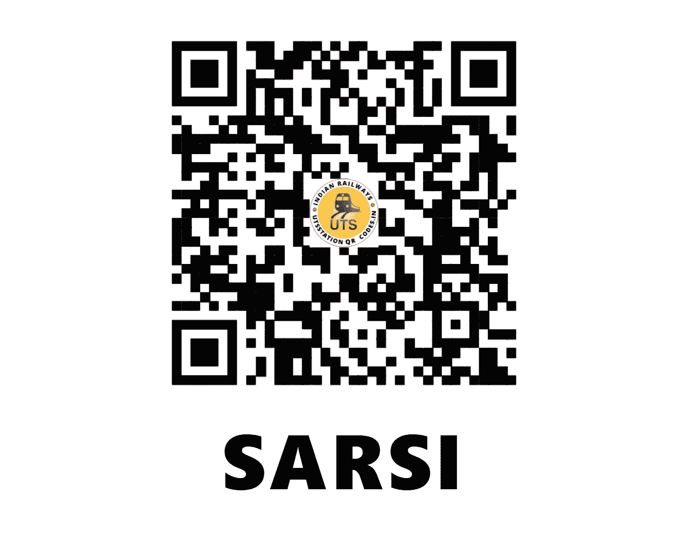 UTS QR Code for SARSI - SRSI (EC - BIHAR)