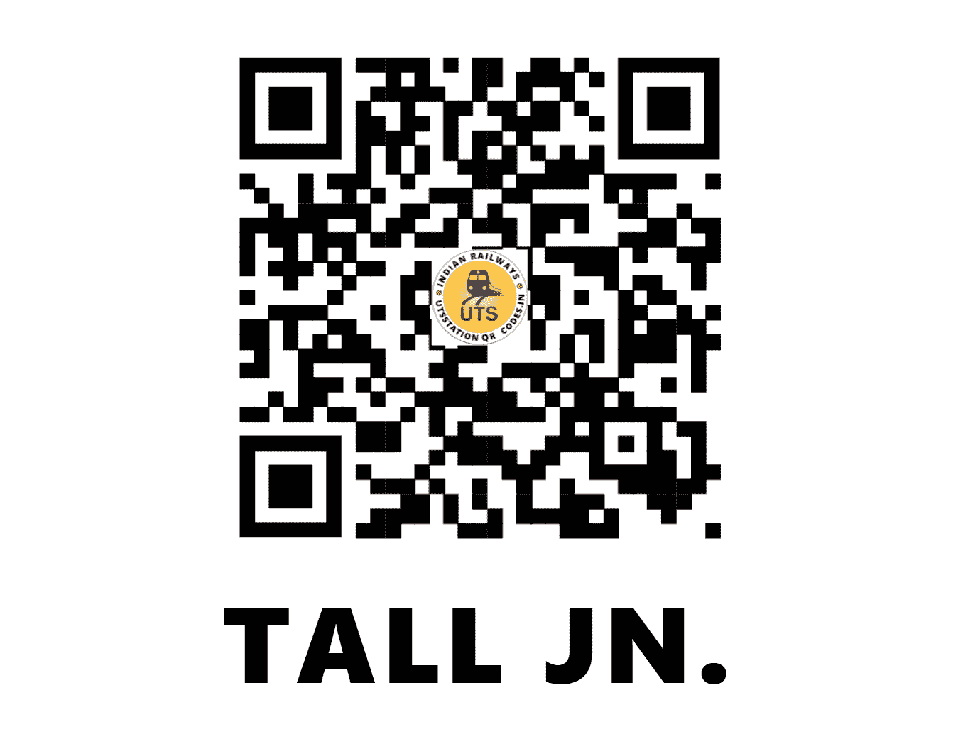 UTS QR Code for TALL JN. - TALL (EC - BIHAR)