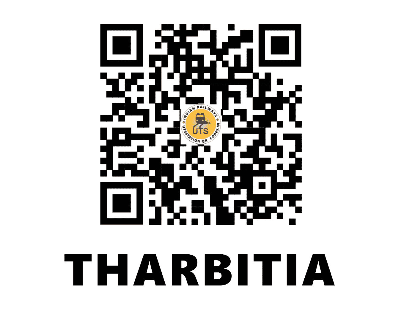UTS QR Code for THARBITIA - TB (EC - BIHAR)