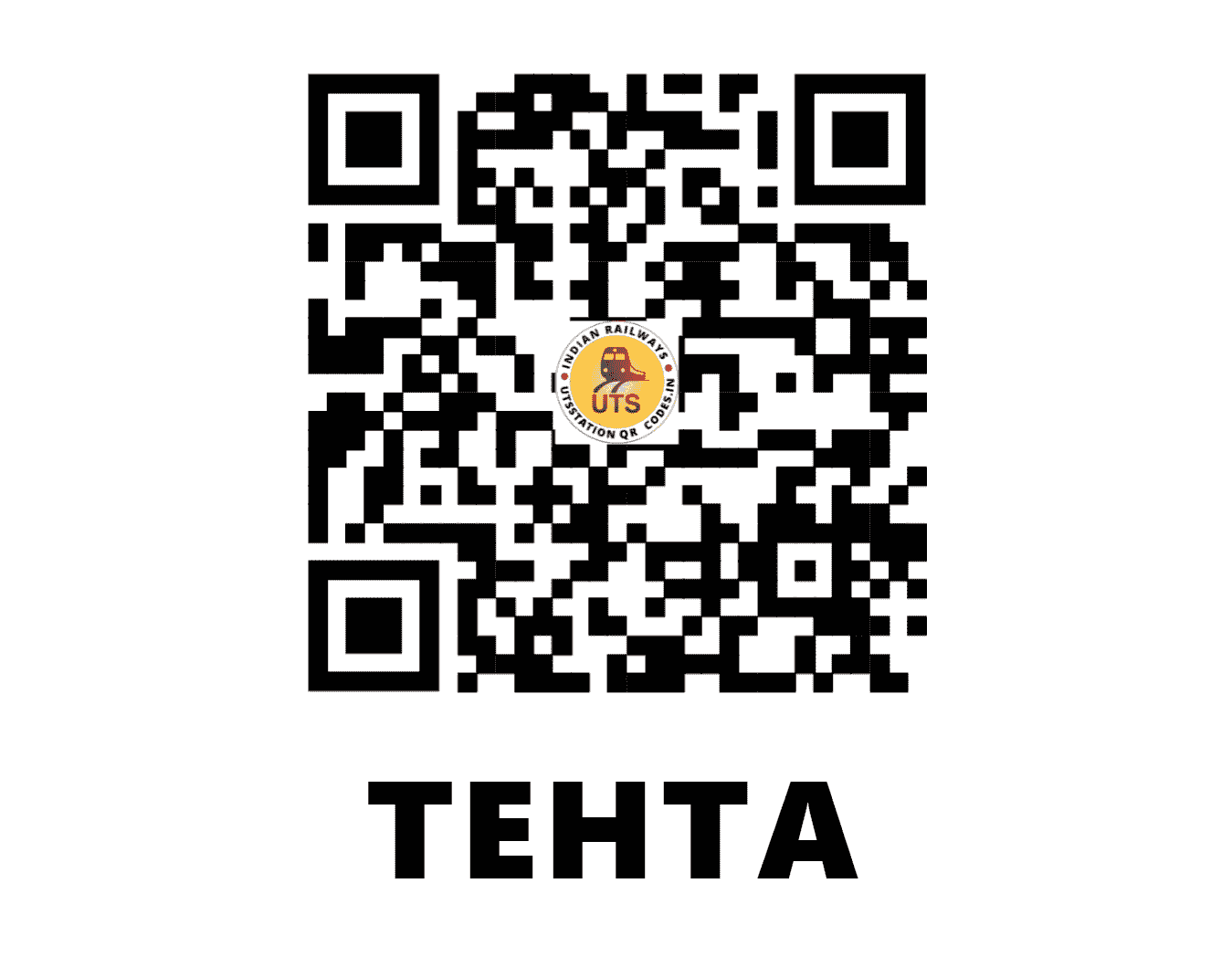 UTS QR Code for TEHTA - THA (EC - BIHAR)