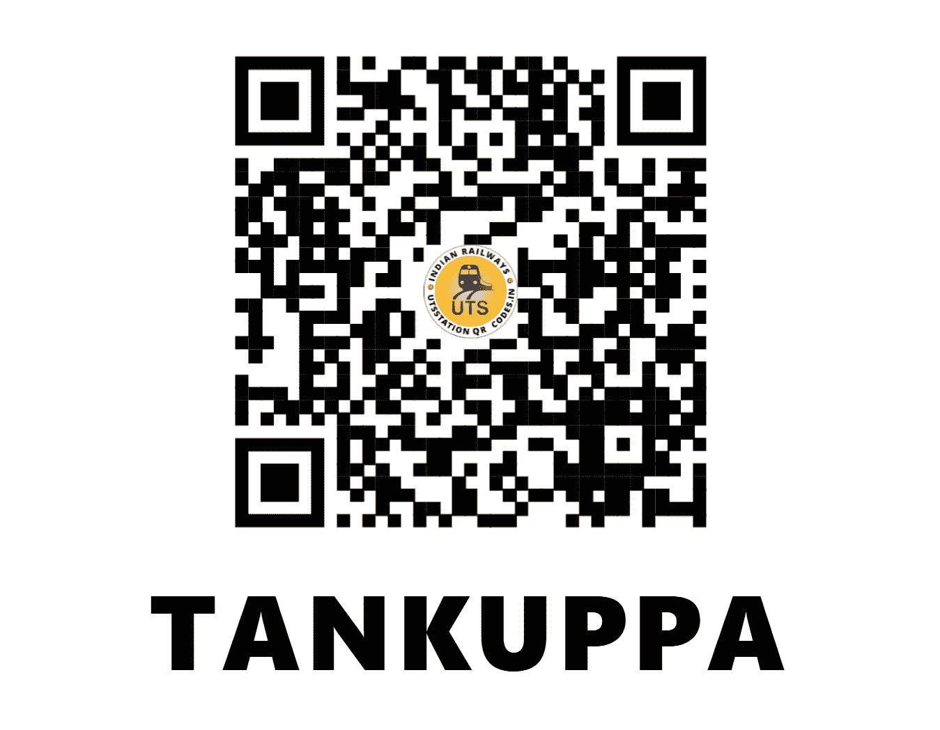 UTS QR Code for TANKUPPA - TKN (EC - BIHAR)