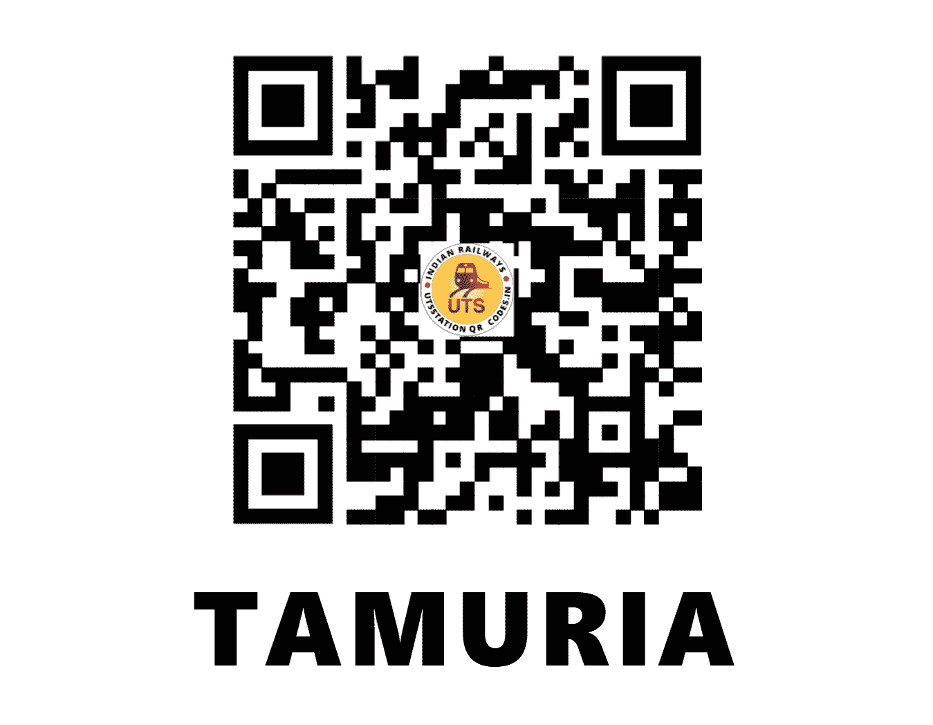 UTS QR Code for TAMURIA - TMA (EC - BIHAR)