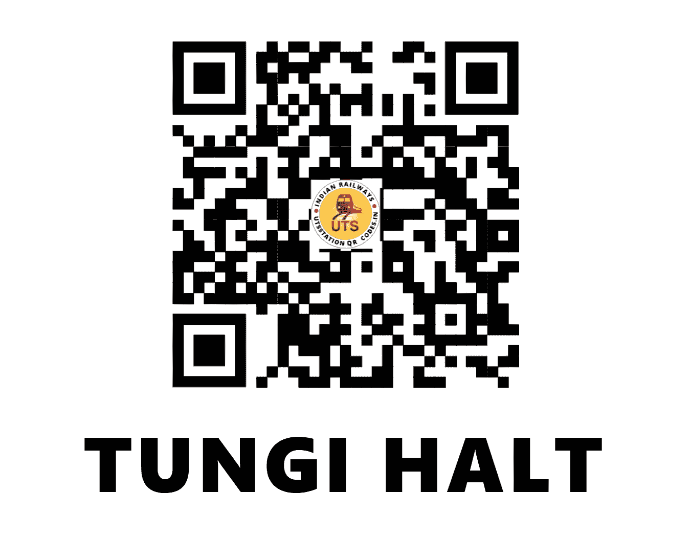 UTS QR Code for TUNGI HALT - TNGI (EC - BIHAR)
