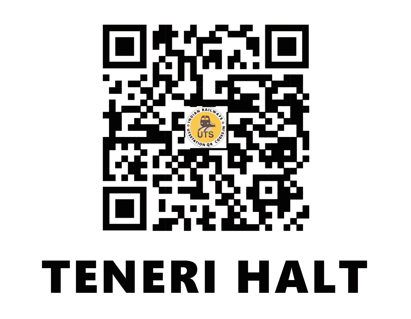 UTS QR Code for TENERI HALT - TNRI (EC - BIHAR)