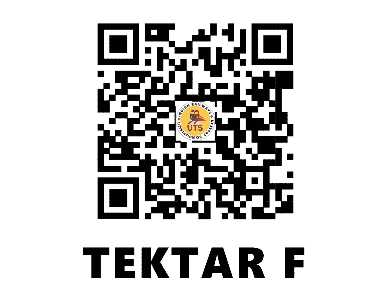 UTS QR Code for TEKTAR F - TQR (EC - BIHAR)
