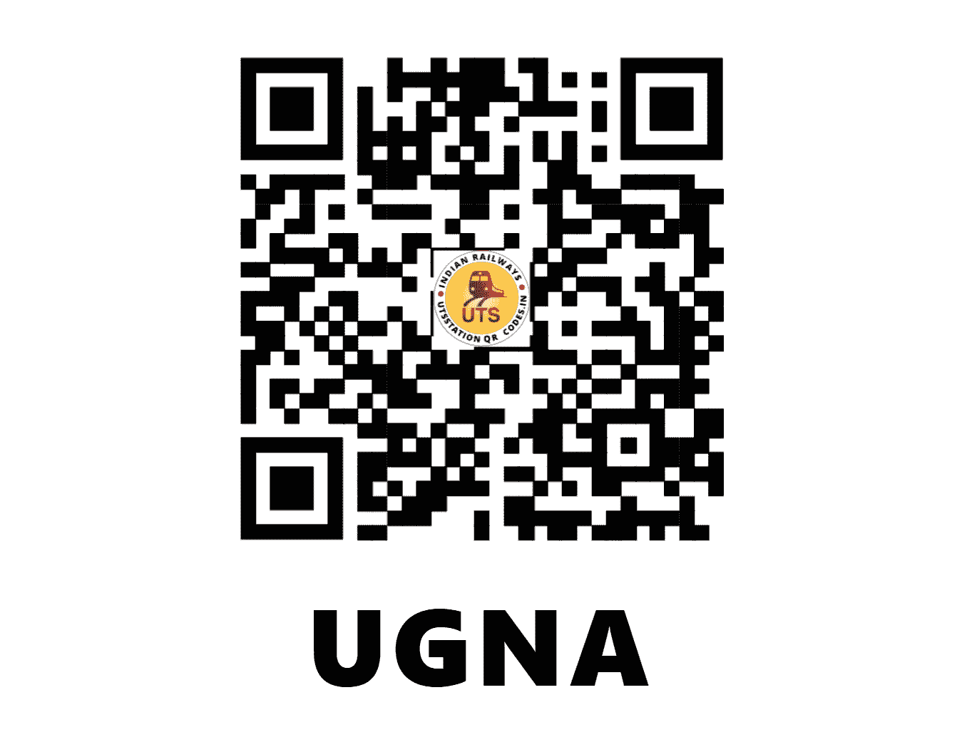 UTS QR Code for UGNA - UGNA (EC - BIHAR)