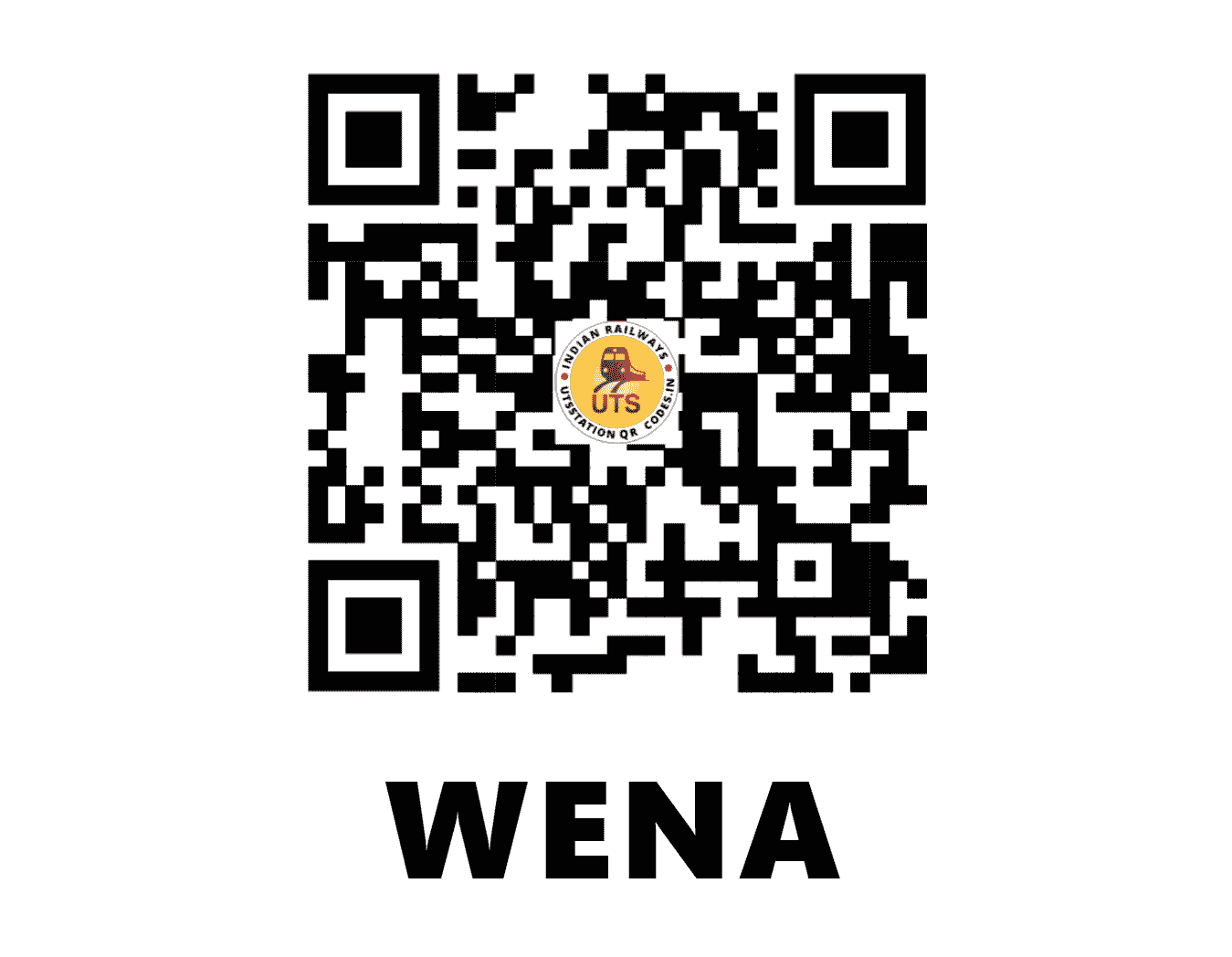UTS QR Code for WENA - WENA (EC - BIHAR)