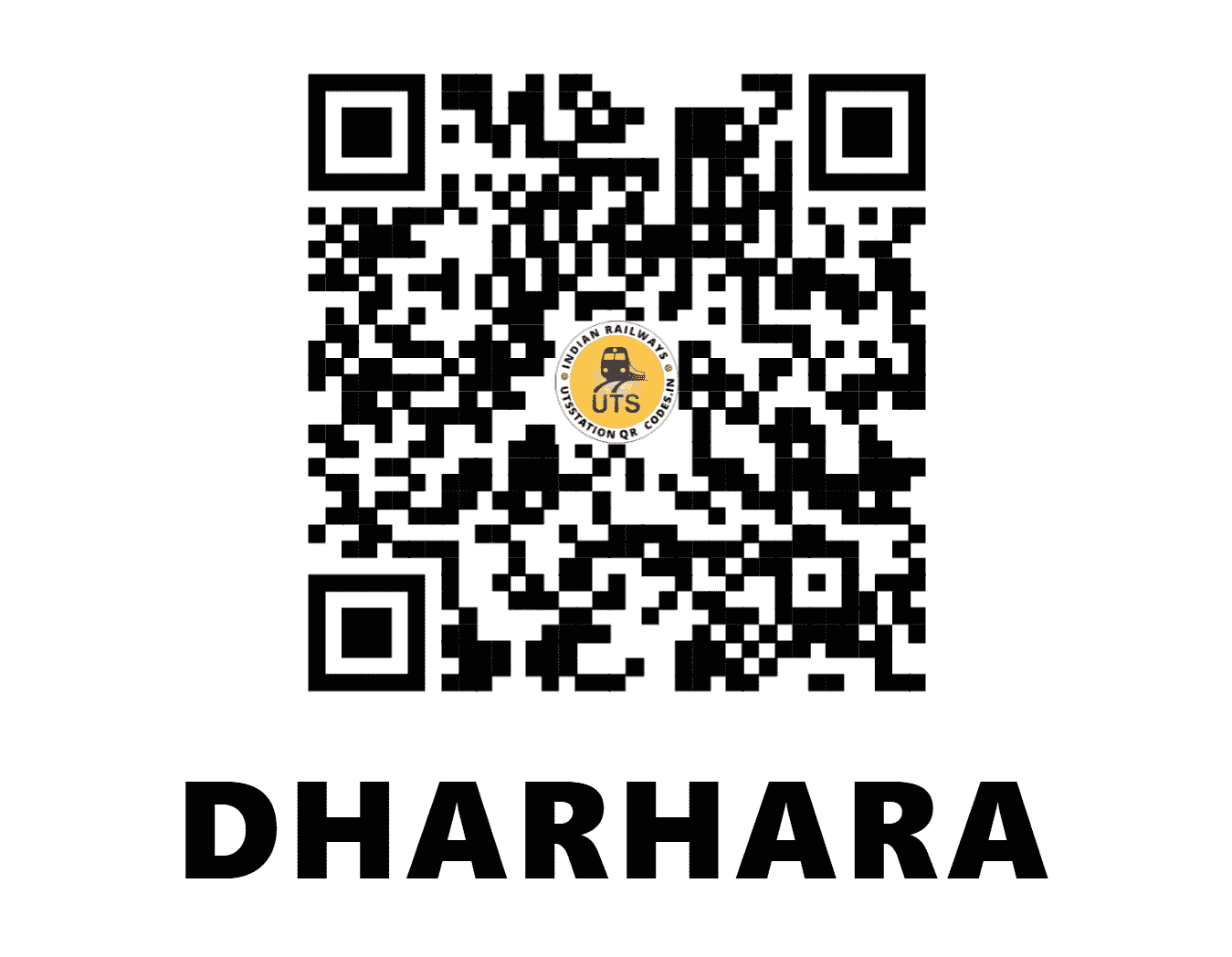 UTS QR Code for DHARHARA - DRH (ER - BIHAR)