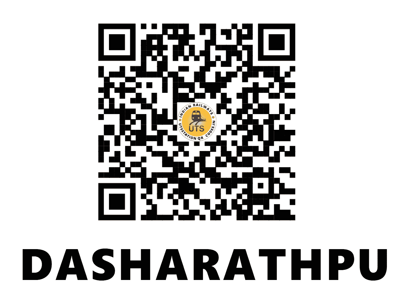 UTS QR Code for DASHARATHPUR - DRTP (ER - BIHAR)