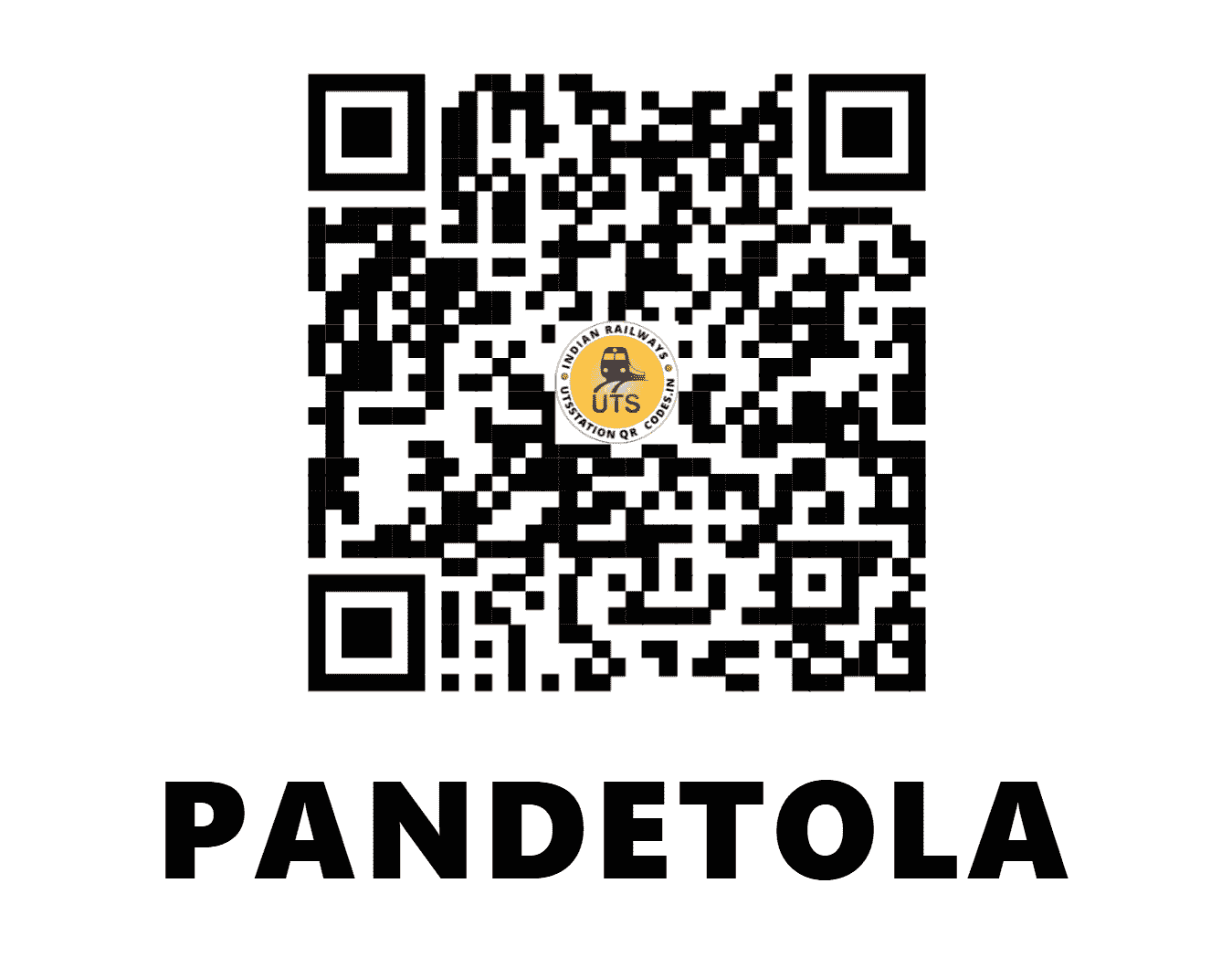 UTS QR Code for PANDETOLA - PETA (ER - BIHAR)
