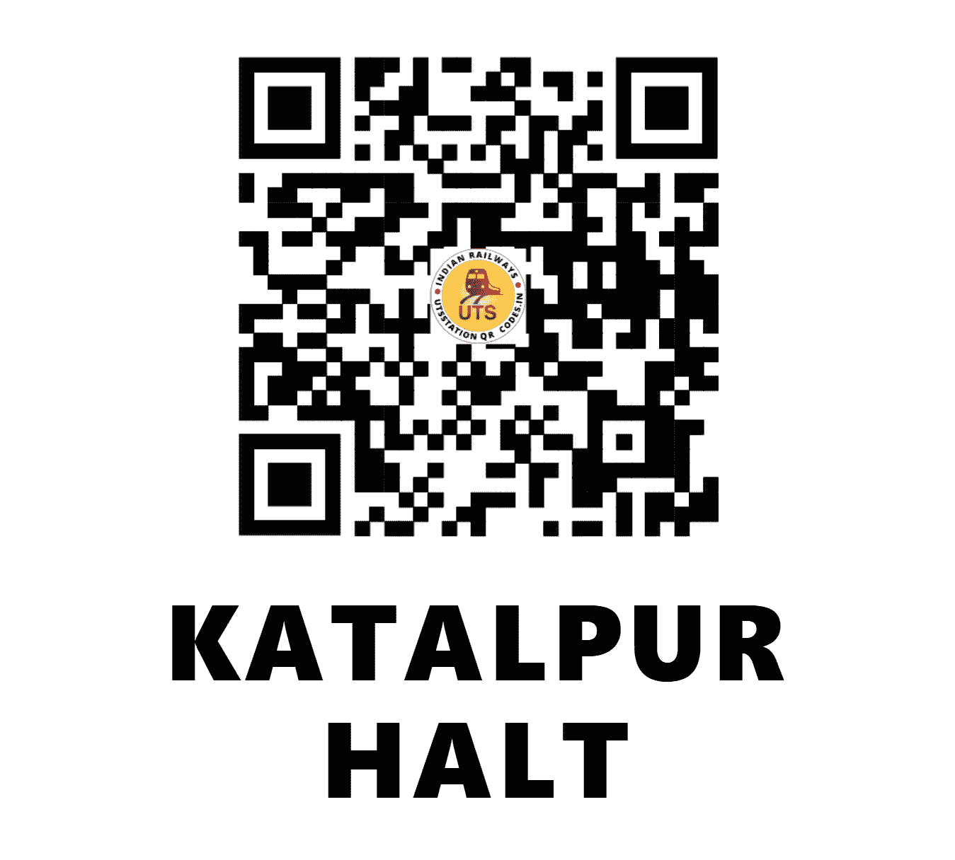 UTS QR Code for KATALPUR HALT - KTLP (NE - BIHAR)