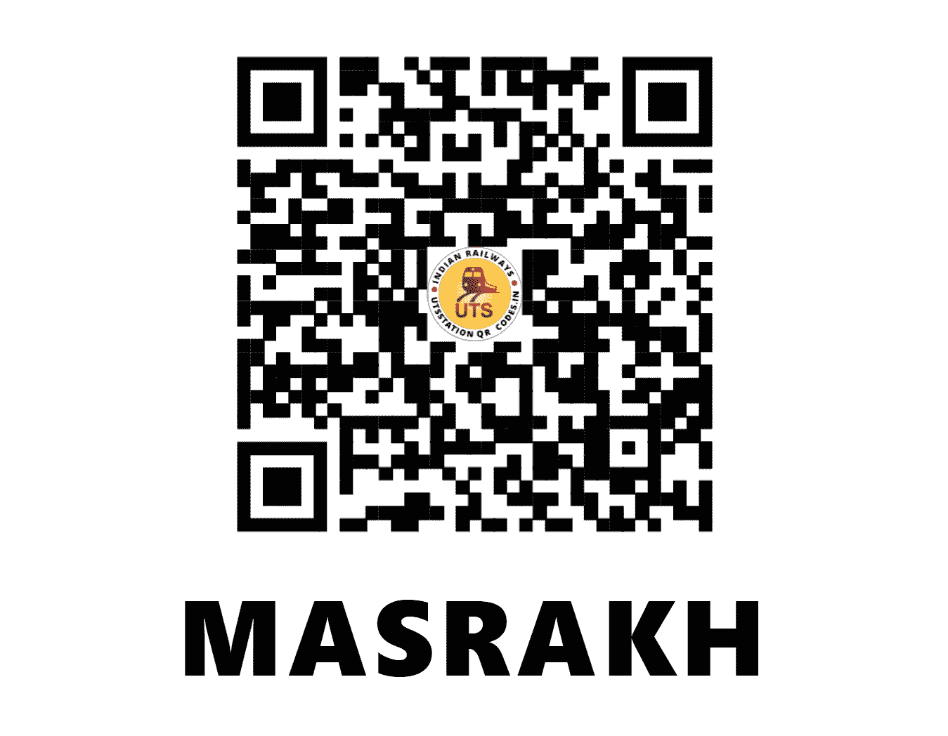 UTS QR Code for MASRAKH - MHC (NE - BIHAR)