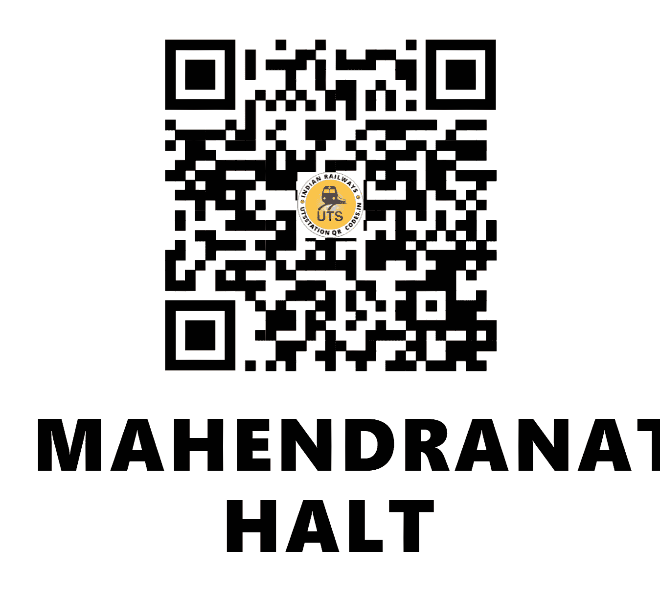 UTS QR Code for MAHENDRANATH HALT - MHRN (NE - BIHAR)