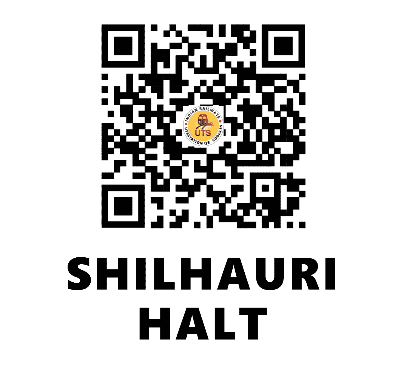 UTS QR Code for SHILHAURI HALT - SLHI (NE - BIHAR)