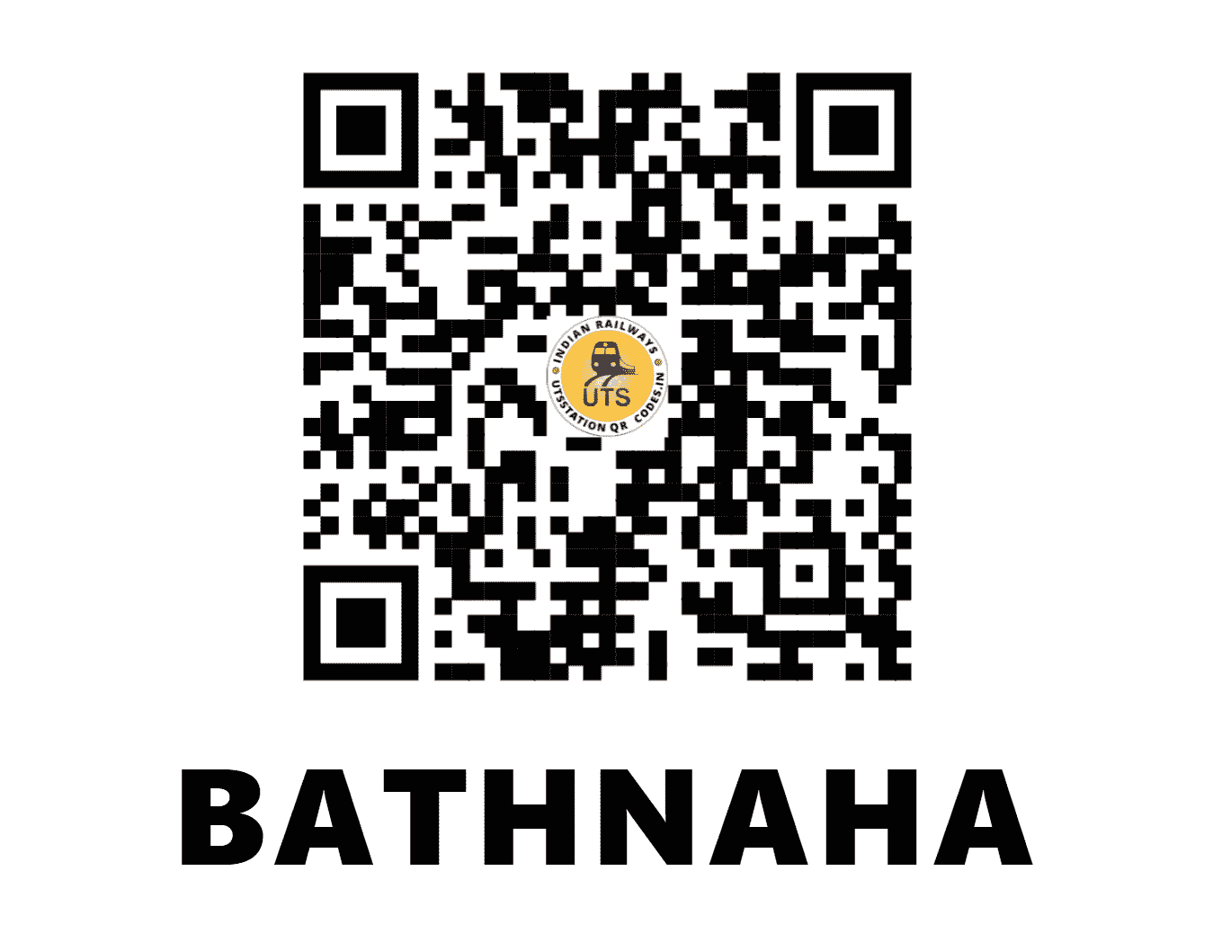 UTS QR Code for BATHNAHA - BTF (NF - BIHAR)