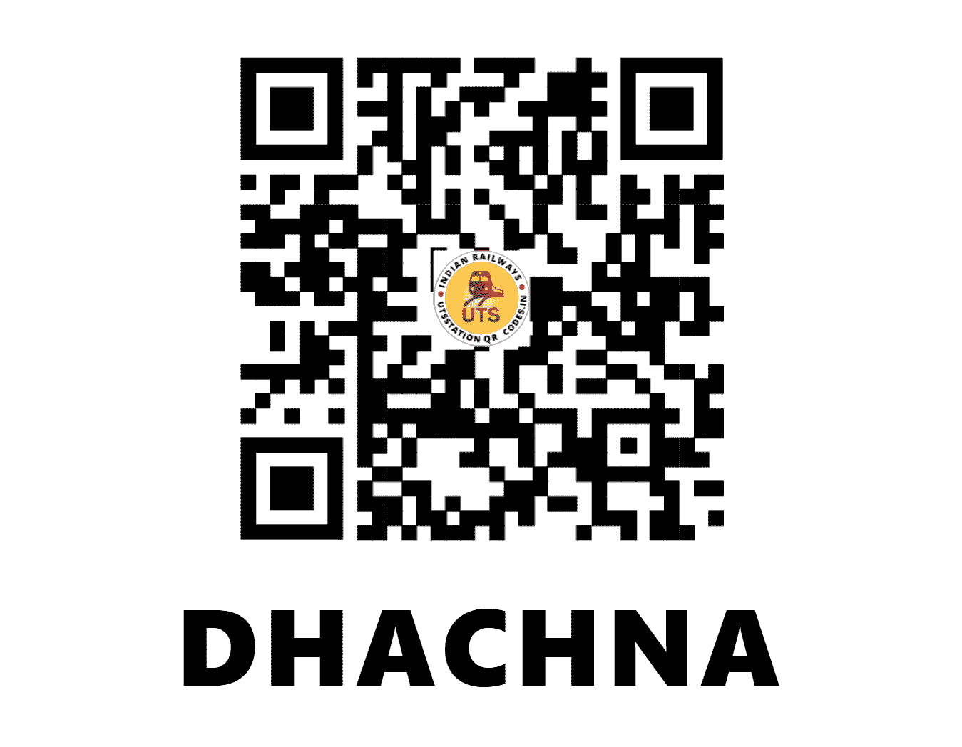 UTS QR Code for DHACHNA - DHNA (NF - BIHAR)
