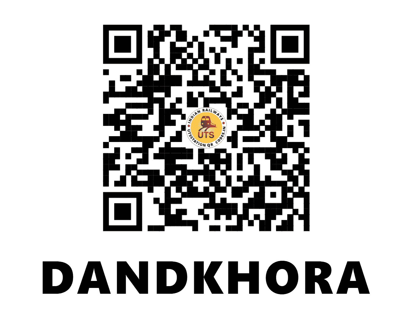 UTS QR Code for DANDKHORA - DNQ (NF - BIHAR)