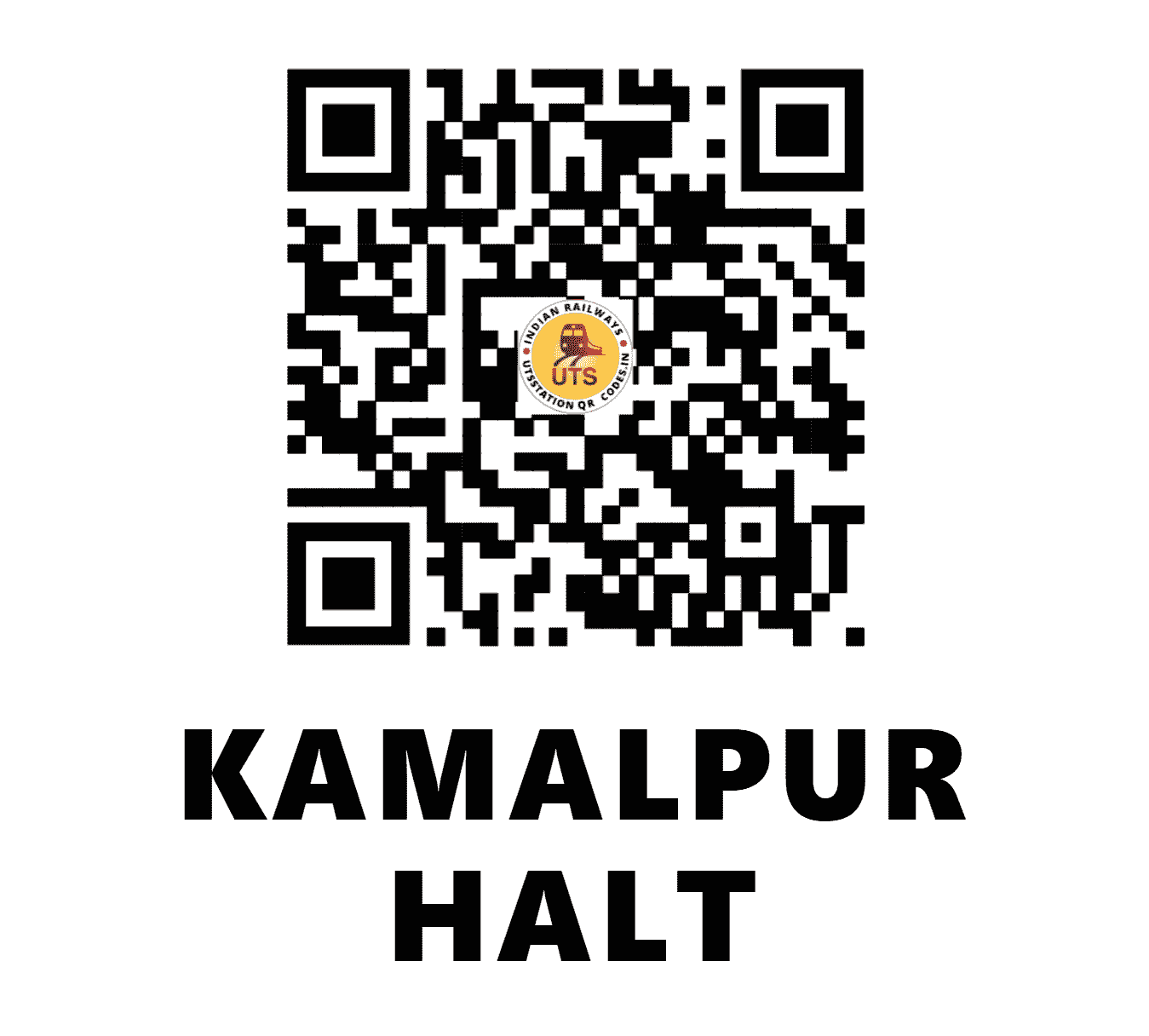 UTS QR Code for KAMALPUR HALT - KMPH (NF - BIHAR)