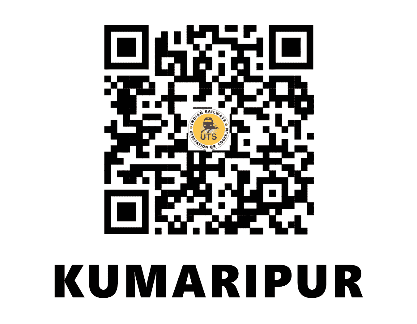UTS QR Code for KUMARIPUR - KRMP (NF - BIHAR)