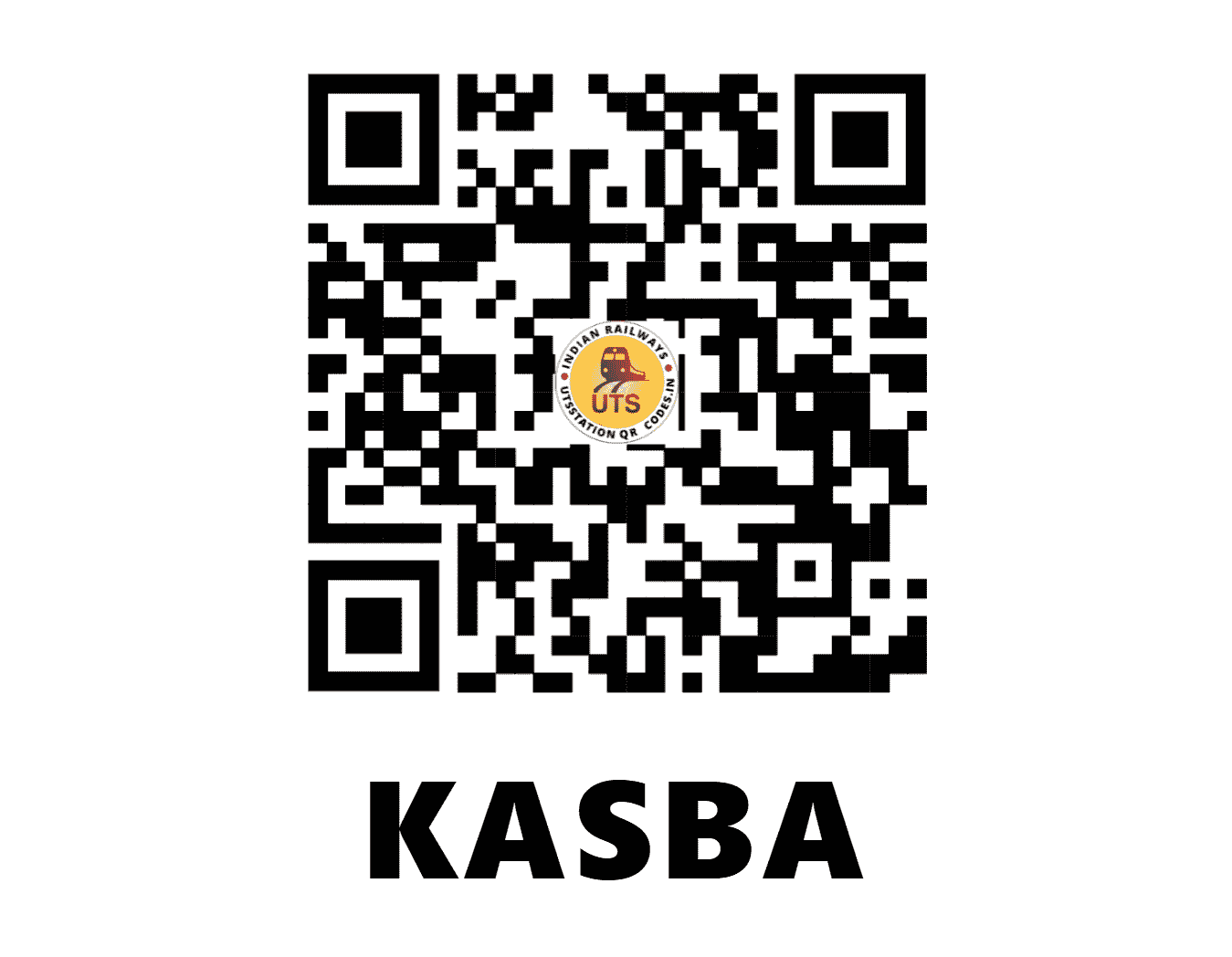 UTS QR Code for KASBA - KUB (NF - BIHAR)