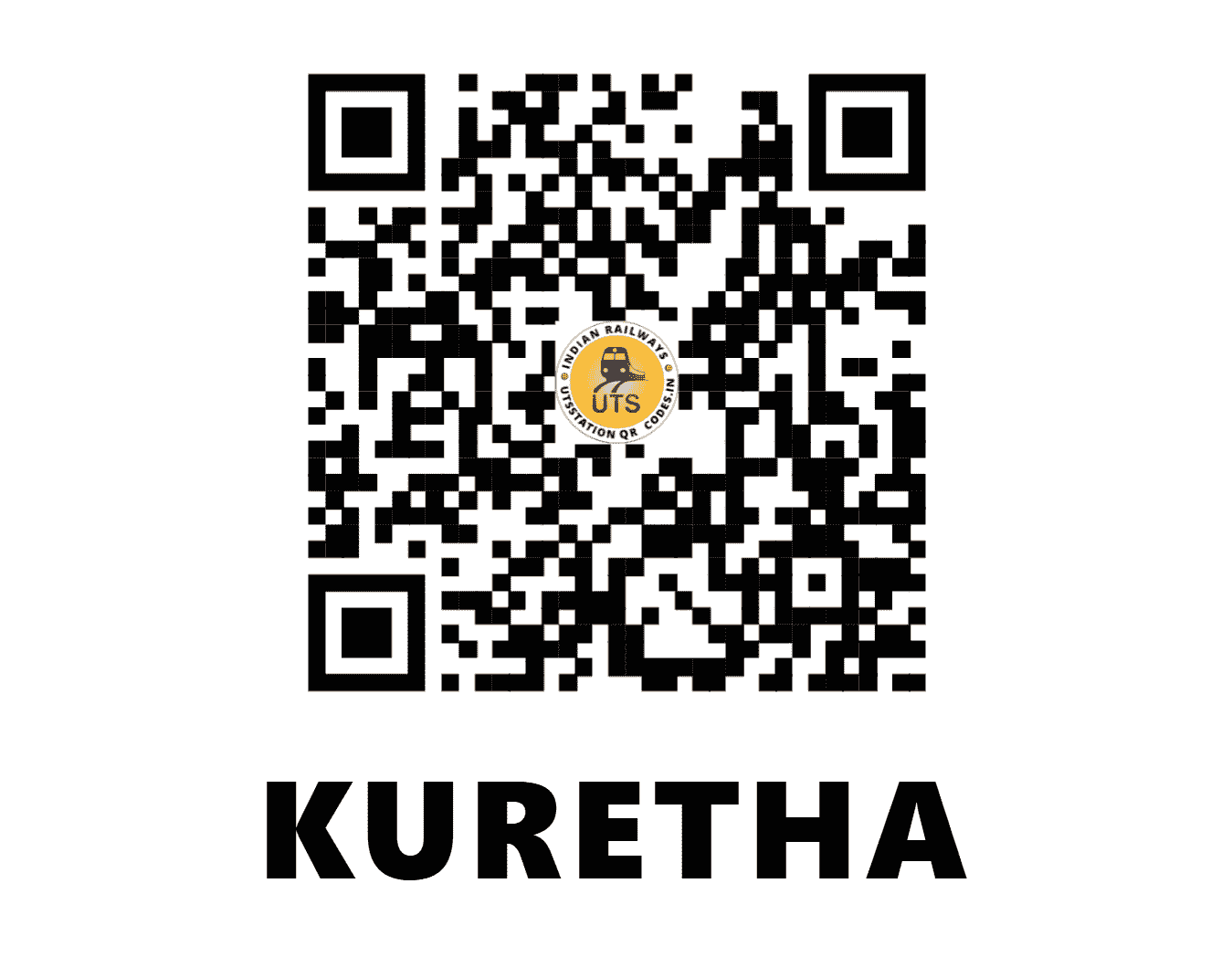 UTS QR Code for KURETHA - KUQ (NF - BIHAR)